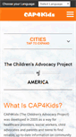 Mobile Screenshot of cap4kids.org